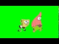 SpongeBob Green Screen Spongebob Patrick Strolling SpongeBob Green Screen Spongebob Patrick Strolling