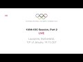 135th IOC Session, part 2