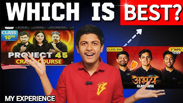 Abhay batch vs project 45 🔥Which is best😱/ my experience as a senior ❤️/ next toppers vs pw batches🔥
