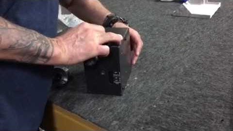 Replace batteries in skytech afvk system