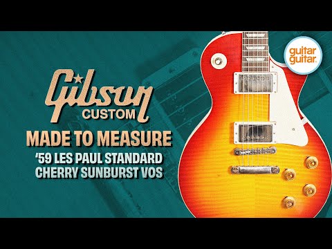 Gibson Custom Shop 59 Les Paul Standard Made 2 Measure Hand Selected Top Aged Cherry Sunburst VOS #93526