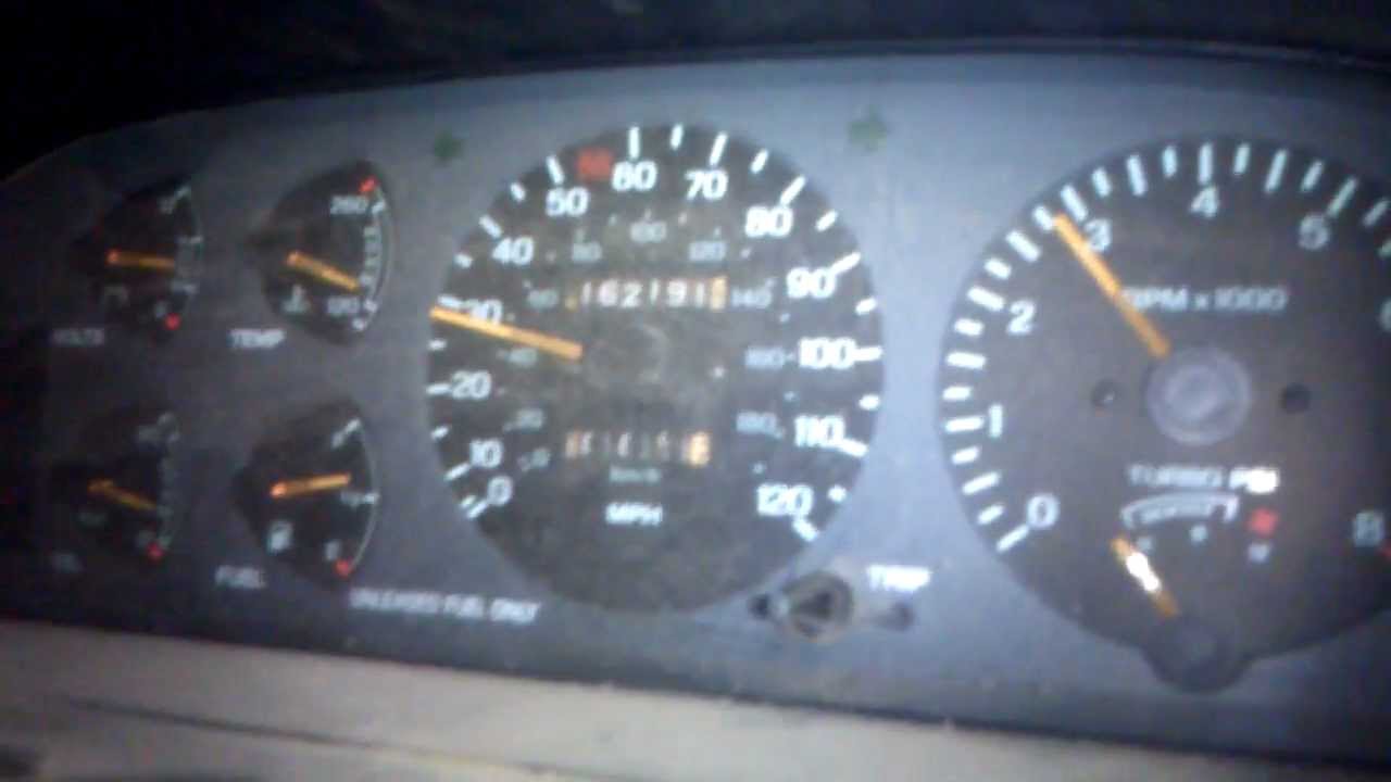 57 Trim Turbo 89 Probe GT 20MPH - 85MPH Acceleration