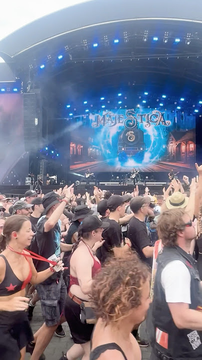 'Metal United' live at Hellfest 🤘 #powermetal #metal