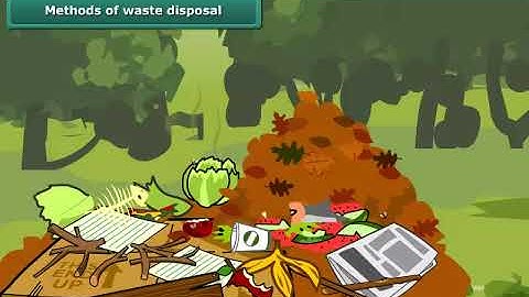 Methods of waste disposal | Class 6 | Science