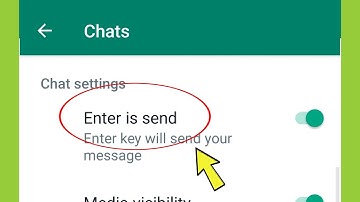 Whatsapp Enter is Send ?