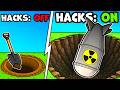 I Added HACKS to Dig a Hole