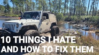 10 things I hate about my Jeep JK (and how to fix them)