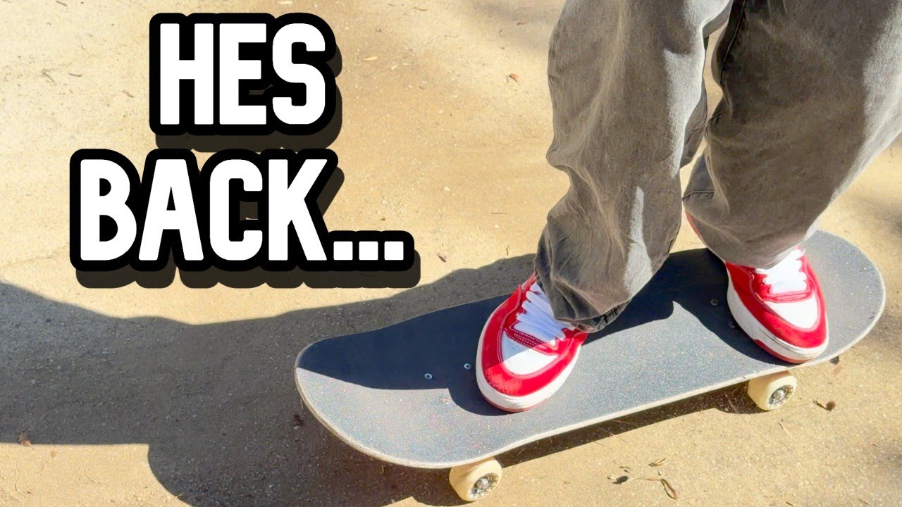 Самый крутой скейтер наконец вернулся