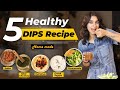 How to make Hummus, Salsa, Yogurt Dip, Guacamole, Mint Chutney | Quick & Easy Recipe by GunjanShouts