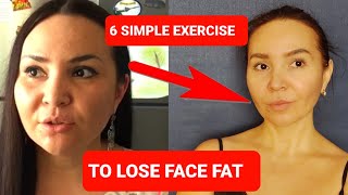 NO MORE CHUBBY CHEEKS/ To lose FACE FAT/Slim face