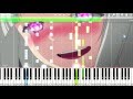 [Piano MIDI] Shimoneta OP 【下セカ 】- B Chiku Sentai SOX (B地区戦隊SOX)