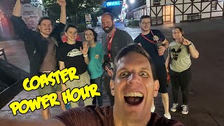 Coaster Power Hours at Six Flags New England (September 2021)
