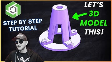 Onshape TIPS and TRICKS!  Metal or Plastic Part Tutorial - CONEY PART
