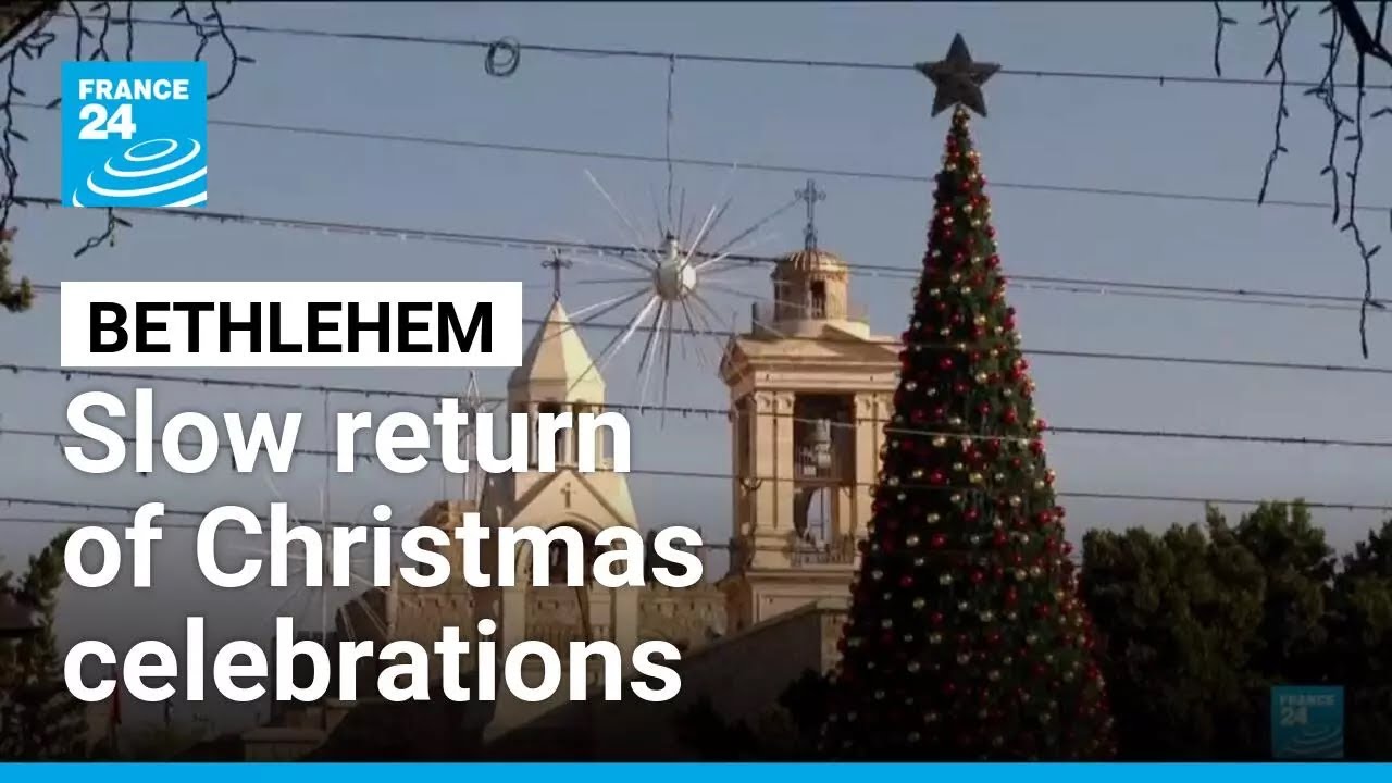 Christmas celebrations slowly return to Bethlehem, Jesus' birthplace • FRANCE 24 English