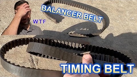 2006 MITSUBISHI OUTLANDER TIMING BELT REPLACEMENT
