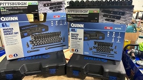 Quinn Impact Sockets from Harbor Freight