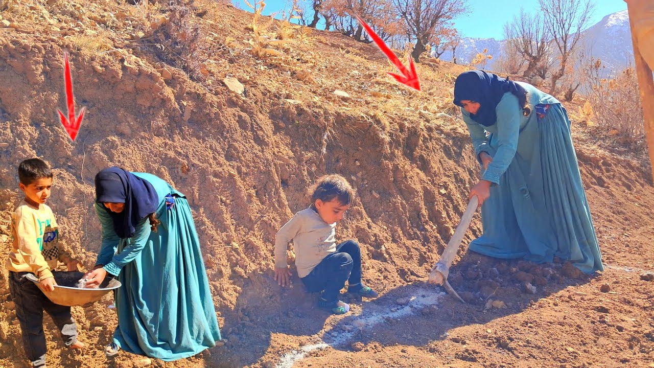 A Nomadic Woman’s New Beginning | Rebuilding a Home in the Harsh Mountains