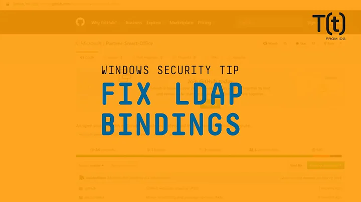 How to fix insecure LDAP binds