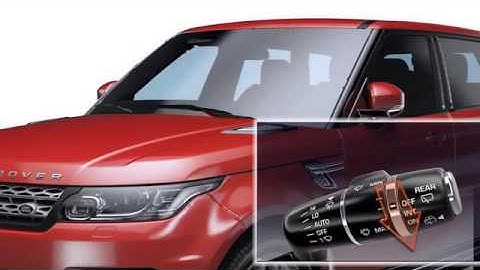Range Rover Sport Windshield Wipers Tutorial
