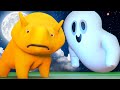 Educational cartoon - HALLOWEEN - Halloween Ghosts - Learn with Dino | Learning Videos for Children