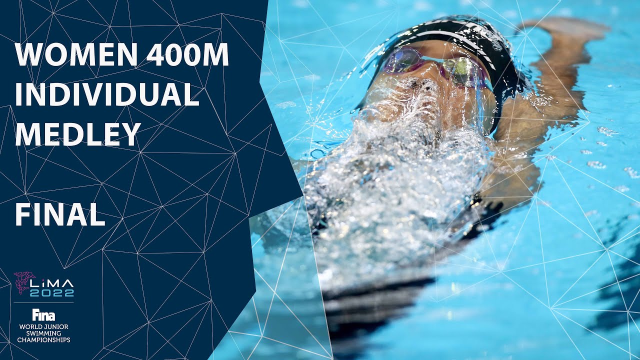 Women 400m Individual Medley Final Full Race FINA World Junior