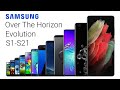 Over The Horizon Ringtone Evolution | Samsung ringtone  (S1 - S21)