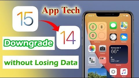 How to Downgrade iOS 15 to 14.8