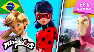 🇧🇷 MIRACULOUS | 🐞 SR. POMBO 🐾 | Episódio completo ▶️ Temporada 1 Ep 6 | Português BRASIL 🇧🇷