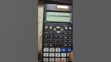 Poisson Distribution by Calculator
