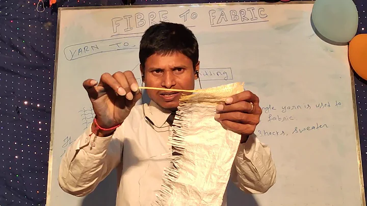 NCERT CLASS 6 SCIENCE, CHAPTER 3 FIBRE TO FABRIC ( part-2)