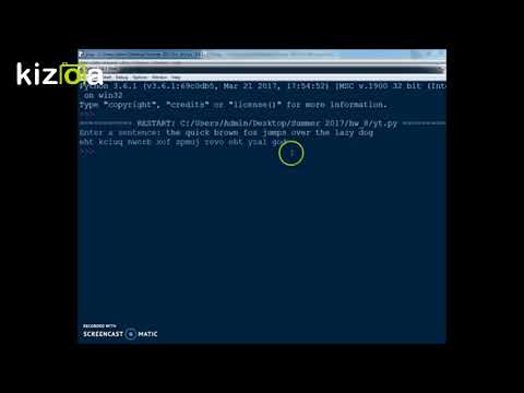 Kizoa Movie - Video - Slideshow Maker: Reversing the words in a sentence (Python)