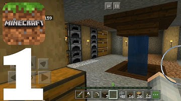 Minecraft: Pocket Edition - Gameplay Walkthrough Part 1 (iOS, Android)