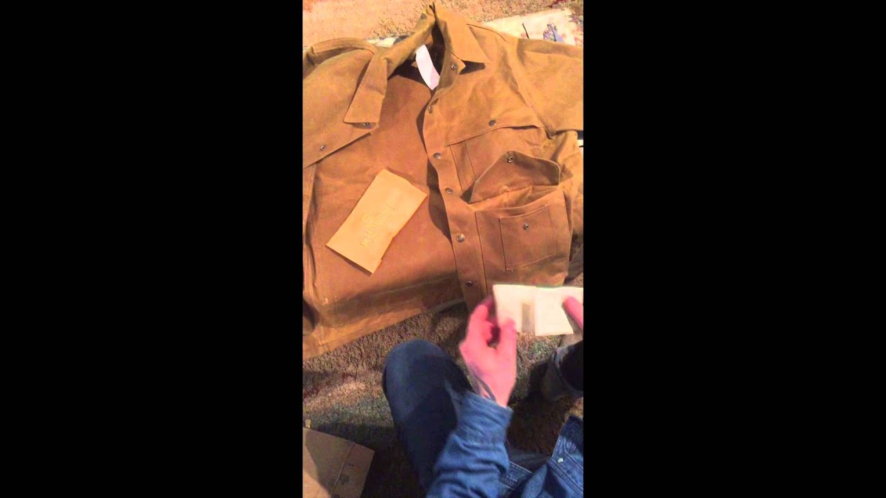 filson jacket unboxing YouTube