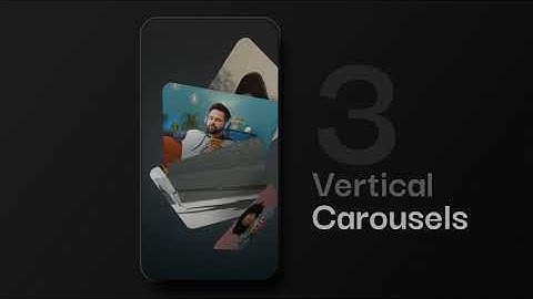 Vertical Carousels 2025 for After Effects Template