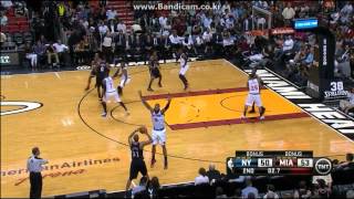 LeBron James (31Pts) & Dwyane Wade (23Pts) vs Knicks (2014.02.27)
