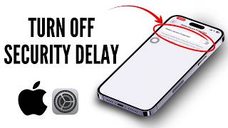 How To Turn Off Security Delay in Progress in iPhone | iPad iOS 17.3 | Disable Security Delay iP