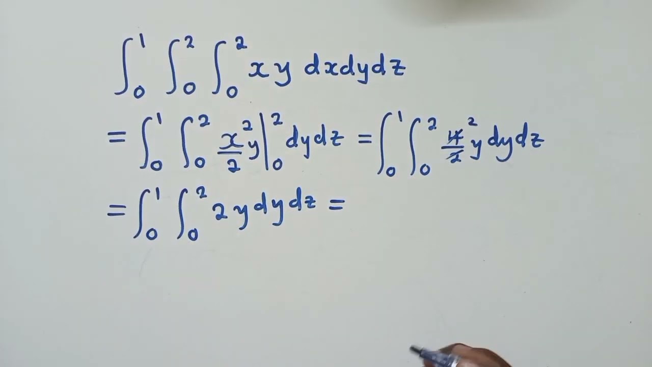 Triple integral