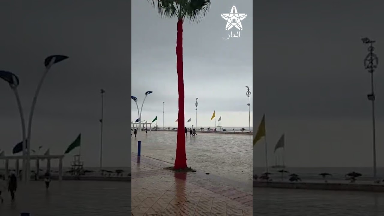 اجواء صباحية ممطرة بالمضيق