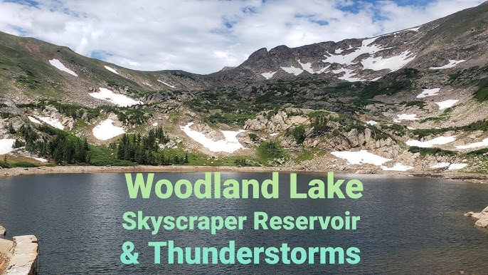 Dry Fly Fishing: Indian Peaks Wilderness Area: Woodland Lake & Skyscraper  Reservoir, July 2020 