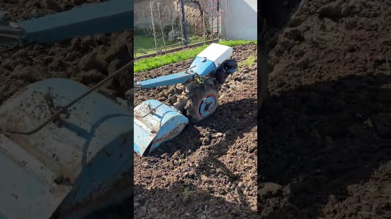 Motoculteur Staub S8 Lombardini