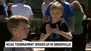 Last day of NCAA Tournament in Greenville