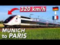 Munich to Paris at 320km/h with TGV INOUI - First class review