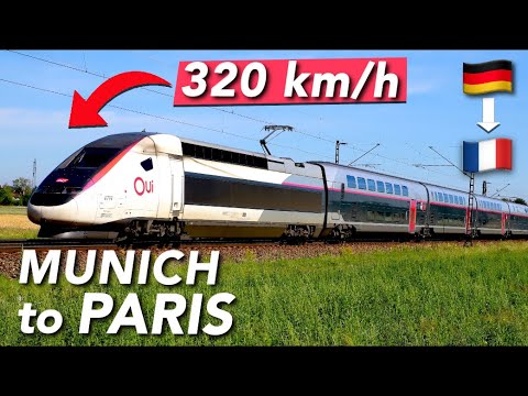 Munich to Paris at 320km/h with TGV INOUI - First class review