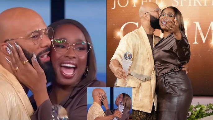 Jennifer Hudson And Common Passionately Kiss And Gush About Marriage And Their Love Languages - YouTube