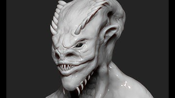 2017 03 09 Monsterhead with array Mesh 001