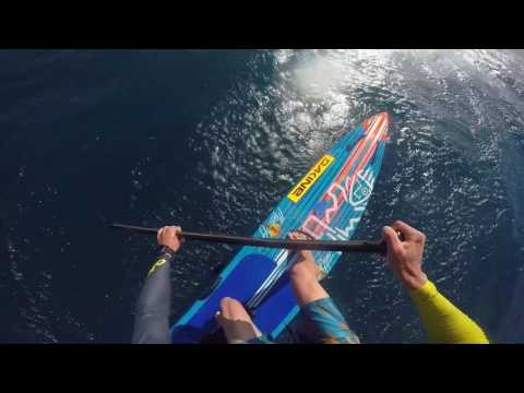 Connor Baxter Downwind SUP Foiling on Maui