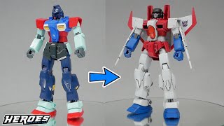 Starscream Gunpla Kit Bash -Transformers G1