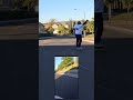 Incomplete Coleman board almost run over #downhillskateboarding #longboard #downhill #mobility