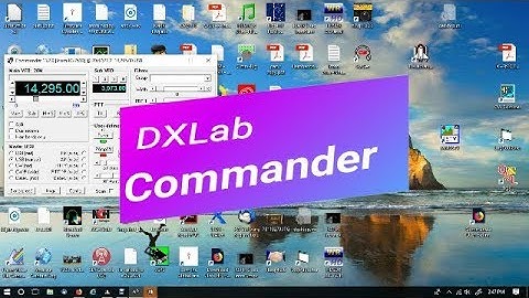 DXLab Commander Buttons and Sliders for Icom 7300 and 7610