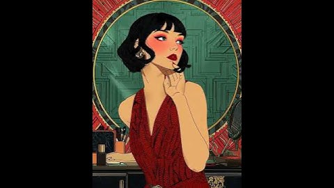 Sampler of characters created with 3D software (Daz3D) using FilaToon shaders then animated with AI